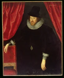 Portrait of Francis Bacon, 1st Baron of Verulam and Viscount of St. Albans